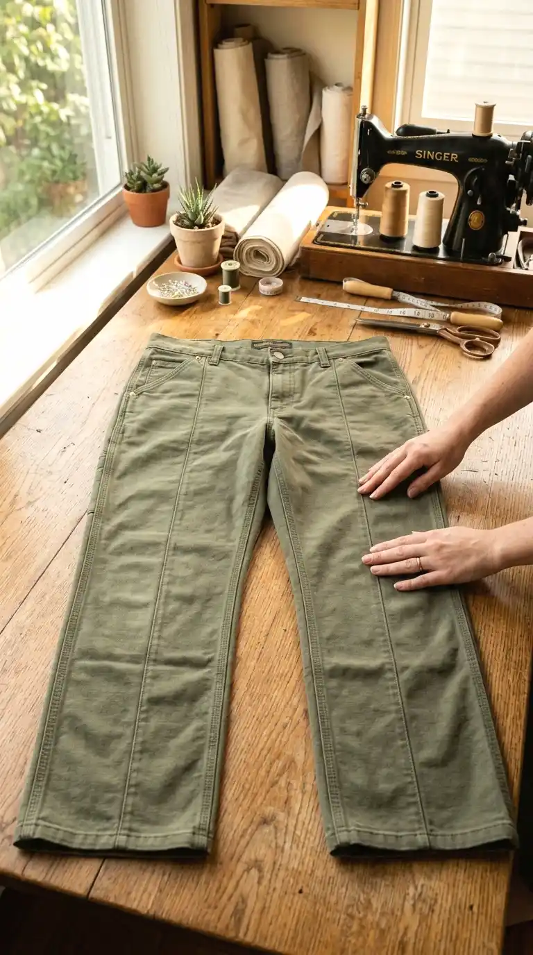 how to hem pants petite
