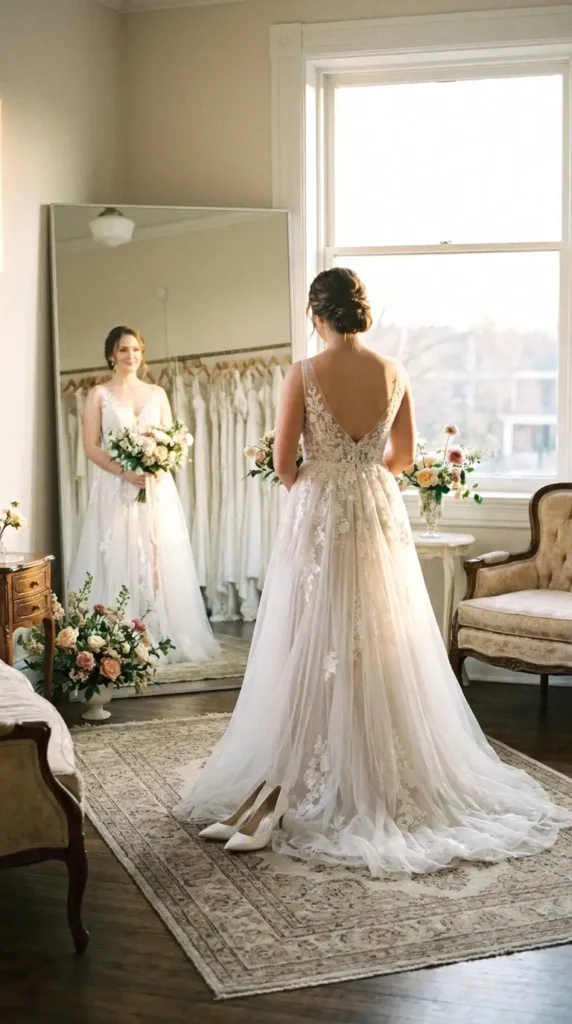 How to Hem a Wedding Dress