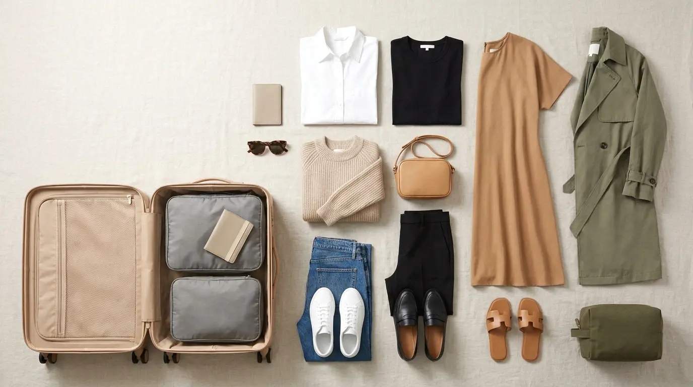 How to Build a Petite Travel Capsule Wardrobe in 10 Pieces