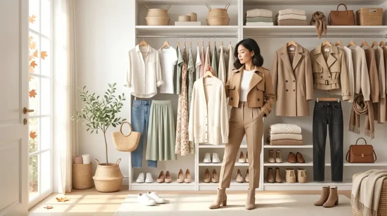 How to Transition a Petite Wardrobe From Summer to Fall (Without Losing Any Closet Space)
