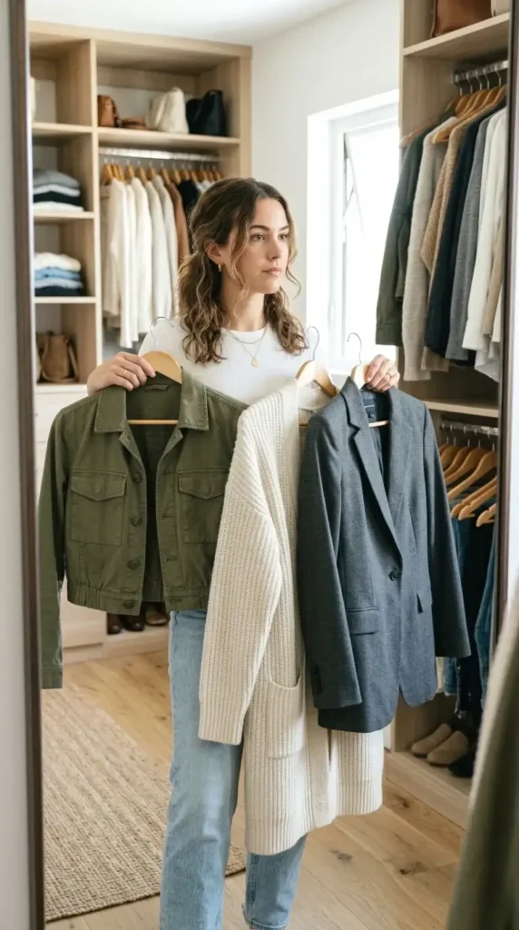 petite seasonal wardrobe transition 