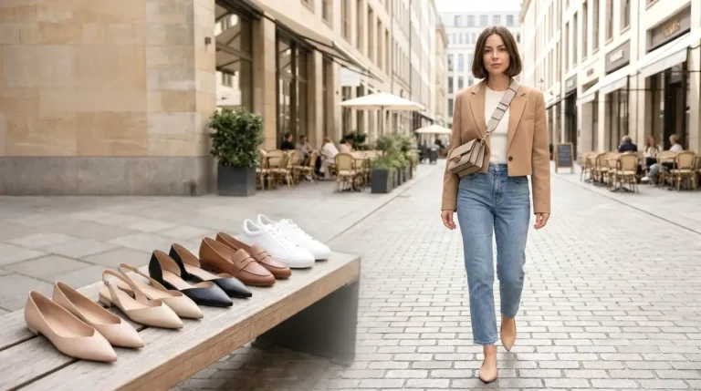 How to Style Flats Without Looking Shorter as a Petite Woman