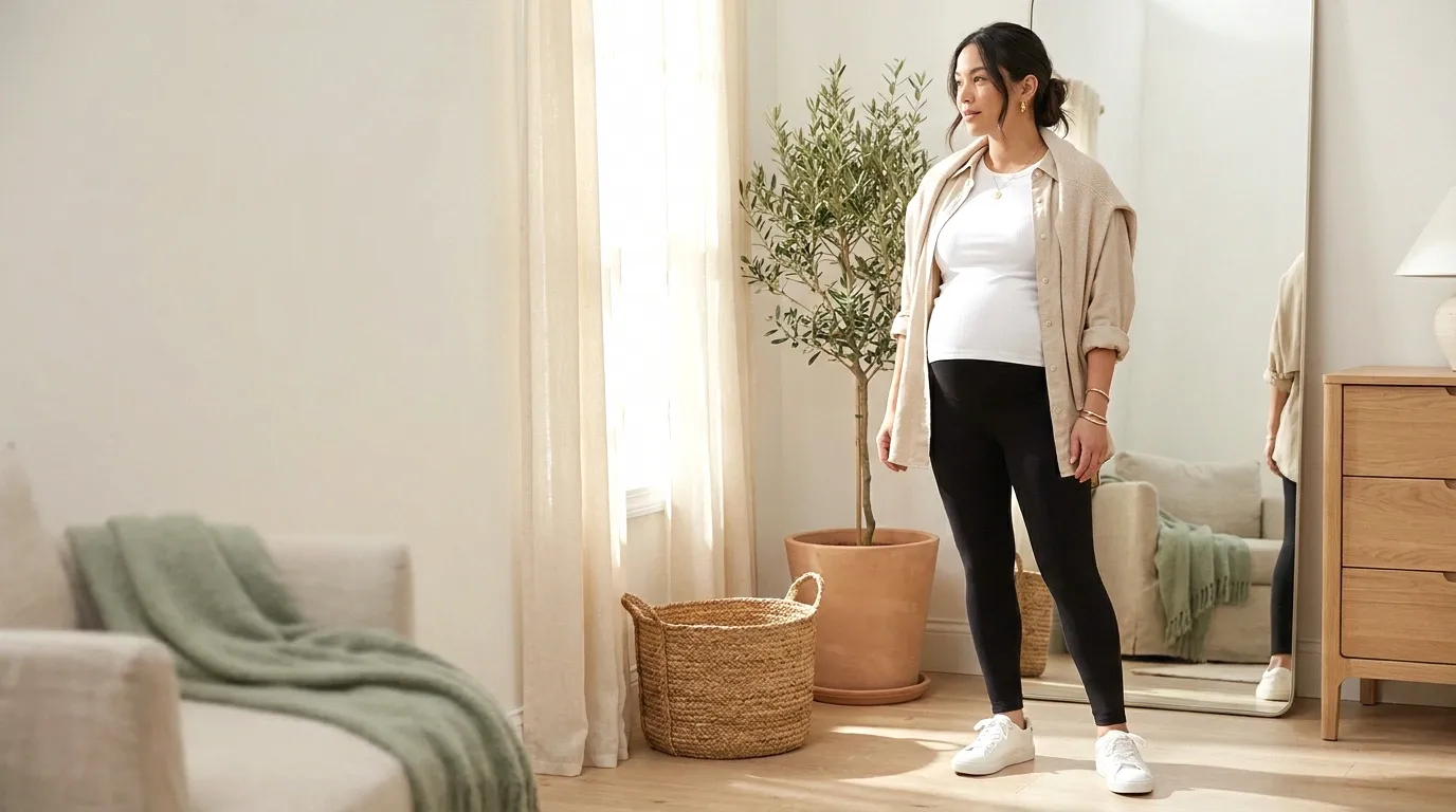 How to Try Styling Regular Clothes Petite Pregnant Women Already Own